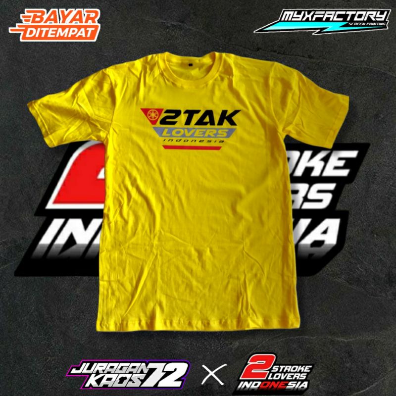 KAOS 2TAK LOVERS INDONESIA YAMAHA GANG (2TAK/2STROKE/YAMAHA)