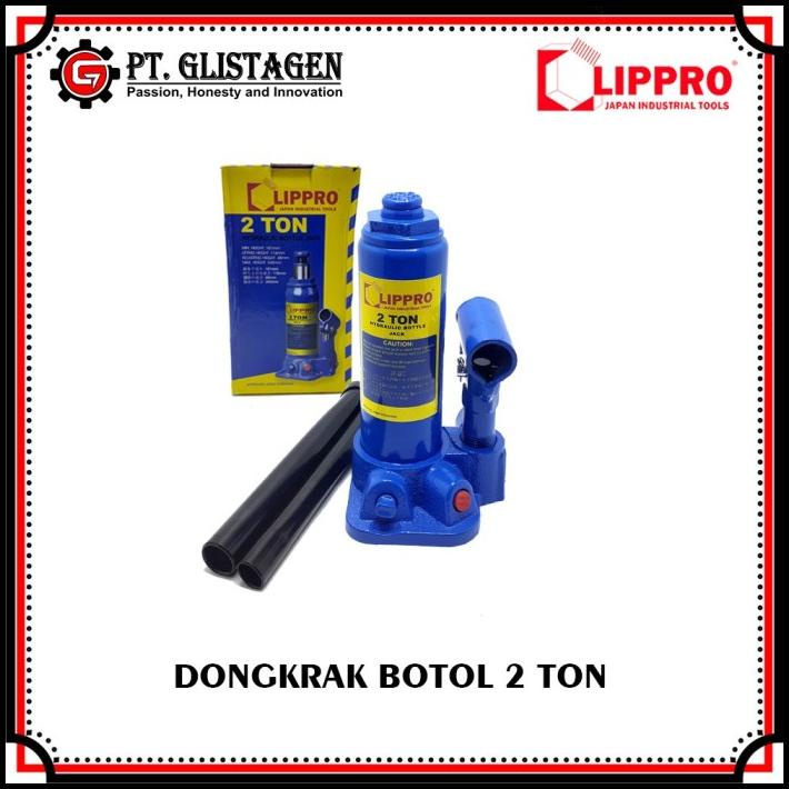 Dongkrak Botol 2 Ton Hydraulic Bottle Jack Dongkrak Mobil 2 Ton Lippro