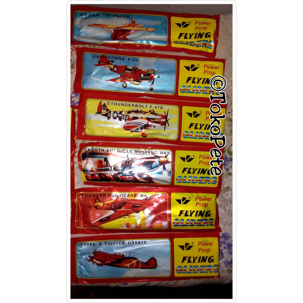 Mainan Pesawat busa / Pesawat gabus