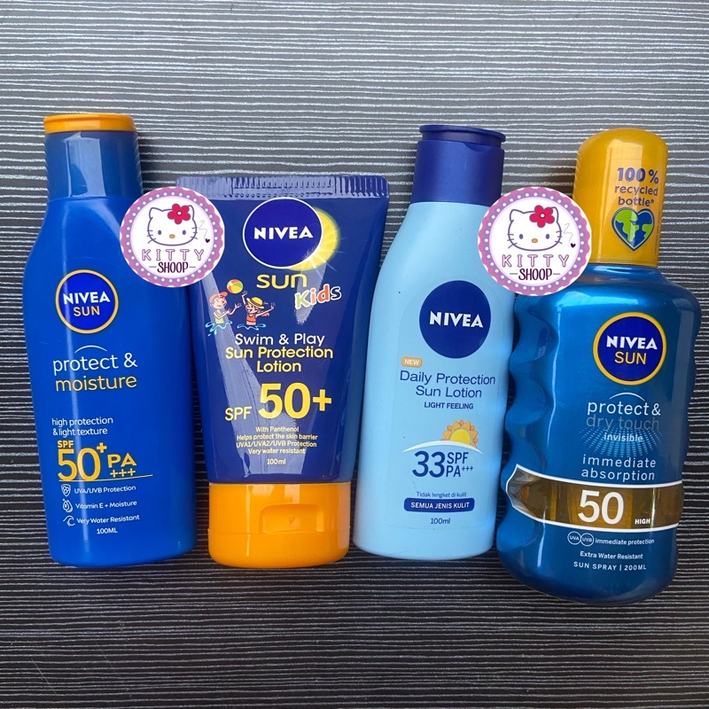 Nivea Daily Protection Sun Lotion/Protect &amp; Moisture 100ml