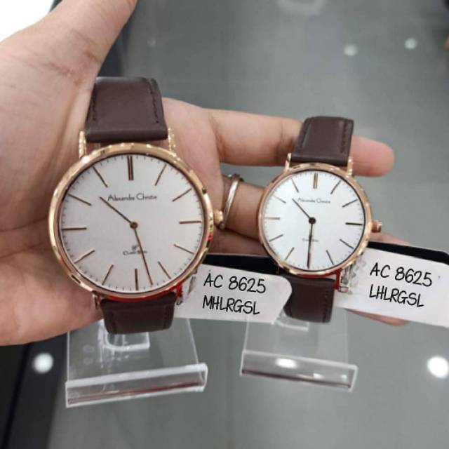 JAM TANGAN Alexandre Christie COUPLE AC 8625 (harga satuan 695.000) ORIGINAL