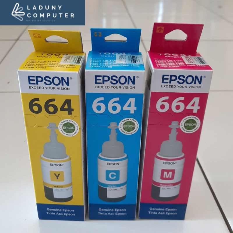 Tinta EPSON 664 T664 ORIGINAL