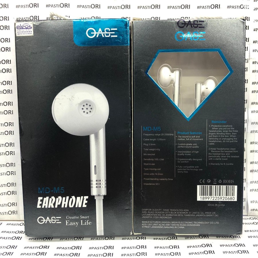OASE MD-M5 Headset Original