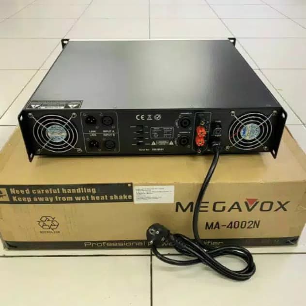 MEGAVOX MA 4002N POWER AUDIO AMPLIFIER