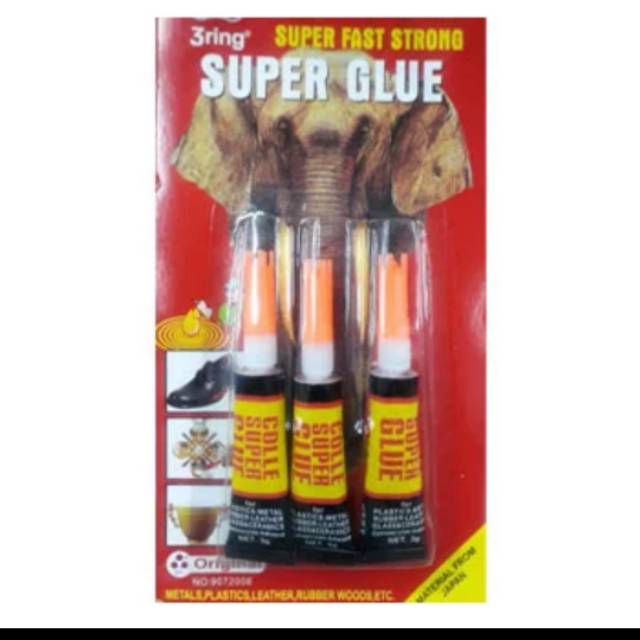 

Lem Super Glue Isi 3