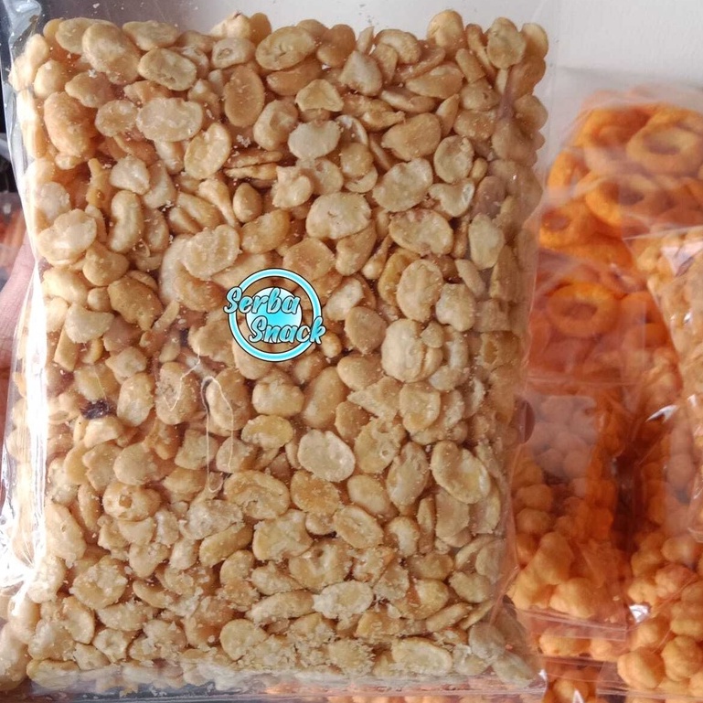 

SNACK KILOAN Kacang Koro Asin 250 GRAM MAKANAN RINGAN CEMILAN KACANG