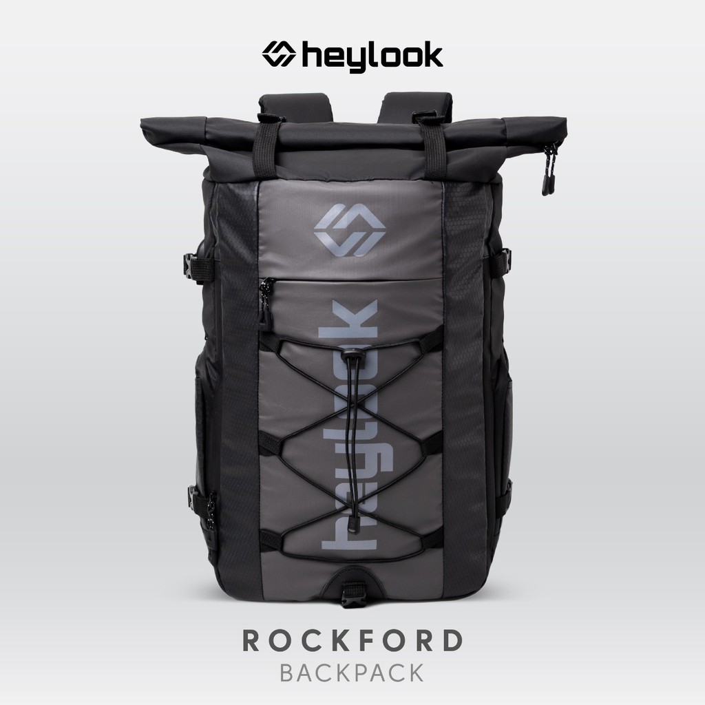 TAS RANSEL PRIA WATERPROOF BACKPACK ROCKFORD TAS OUTDOOR TAS PUNGGUNG