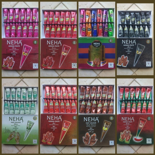 ❤ RATU ❤ NEHA Paste | Henna Pacar Kuku Arab BPOM Halal Temporary Hand Painting Halal✔️