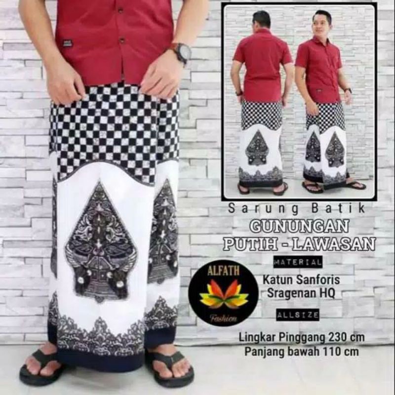 Sarung batik modern/sarung gus azmi