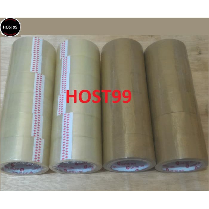 

Lakban Bening dan Coklat 2Inch / Selotip besar (Lengket dan Kuat)