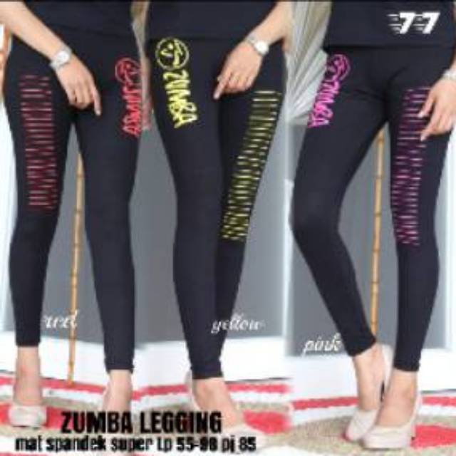 LEGGINGS LAGGING ZUMBA / LAGGING SENAM / LAGGING SPORT / Celana Senam zumba