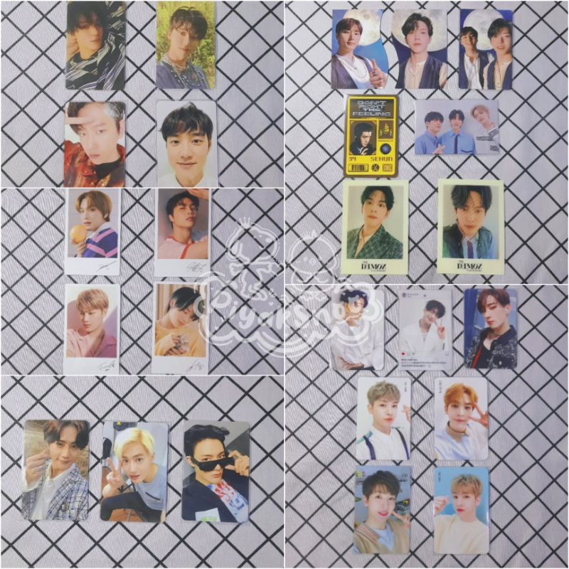 Photocard PC NCT Haechan Johnny Yuta Taeil Jeno Jaemin Natrep Agent Boring Future EXO Suho Baekhyun 