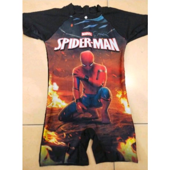 [COD] Baju Renang Diving Karakter Anak laki² Jumpsuit | Baju Basah Olahraga Berenang Junior