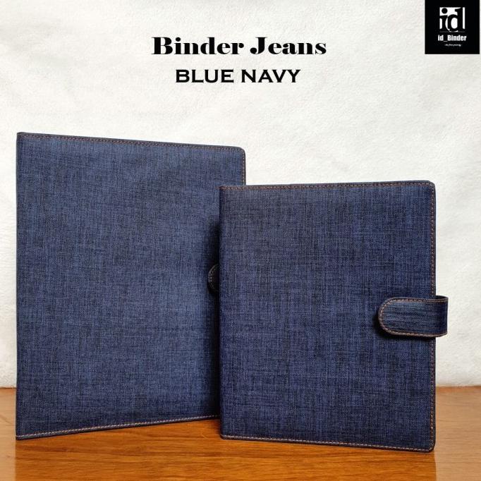 

PROMO SPESIAL BINDER LEVIS WARNA BLUE NAVY A5 DAN B5