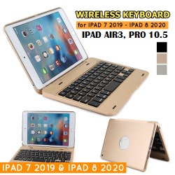 WIRELESS KEYBOARD F21 FOR GEN 7TH 8TH AIR3 PRO 10.5 INCH CASE ULTRA SLIM