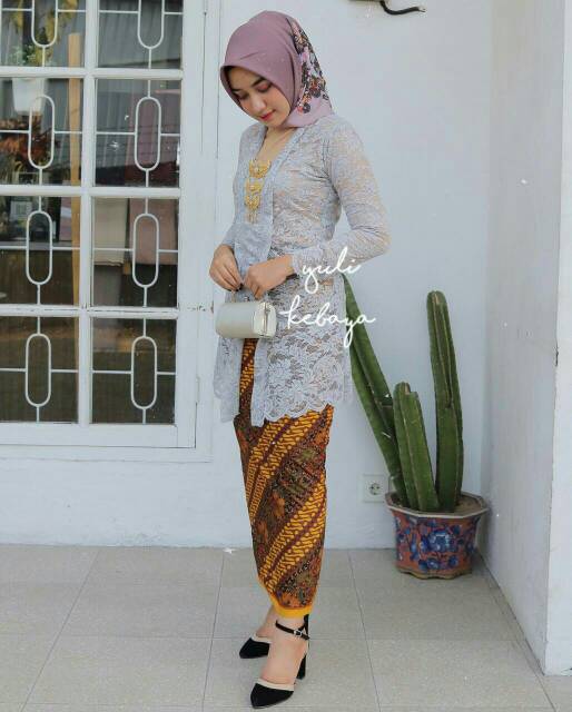 Kebaya Longlace kutubaru | kebaya hijabers