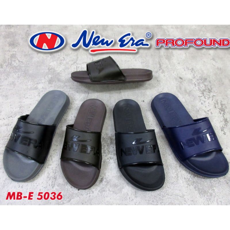 SANDAL SLIDE ON MB-E 5036 NEW ERA SLIP ON COWOK ORIGINAL