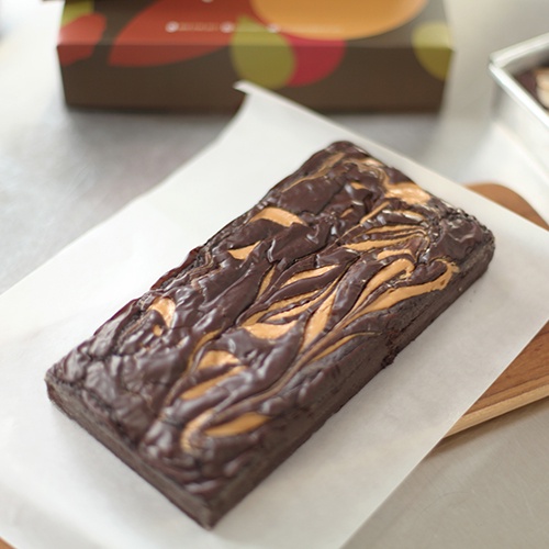 

Brounis Paris Brownies Coklat Brownies Panggang Brownies Fudgy Peanut Butter 380 gram