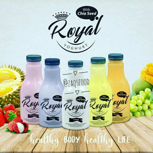

ROYAL YOGHURT / ROYAL YOGURT WITH CHIASEED