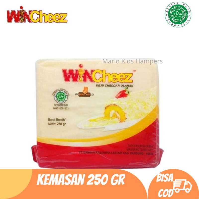 

WINCHEEZ keju parut 250gram (Bukan Repack) Keju Win Cheez