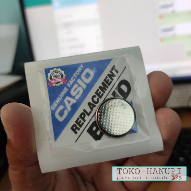 BATERAI JAM TANGAN CASIO CMD-40 CMD-40 ORIGINAL BATTERY REPLACEMENT
