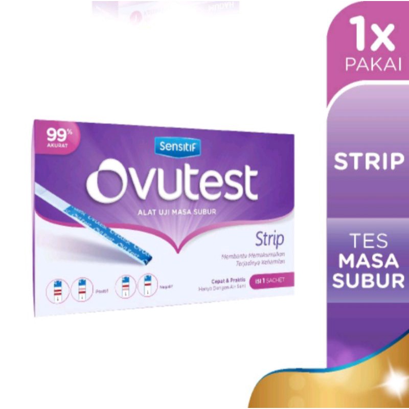 Ovutest strip/Alat Test Kesuburan Wanita