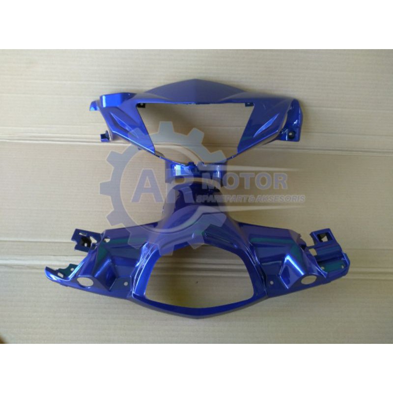 BATOK KEPALA DEPAN BELAKANG JUPITER MX LAMA / JUPITER MX OLD BIRU Cover Body Halus Jupiter Mx Lama C