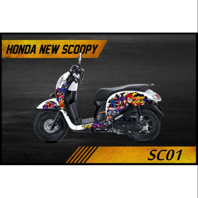 Decal New Scoopy Doraemon