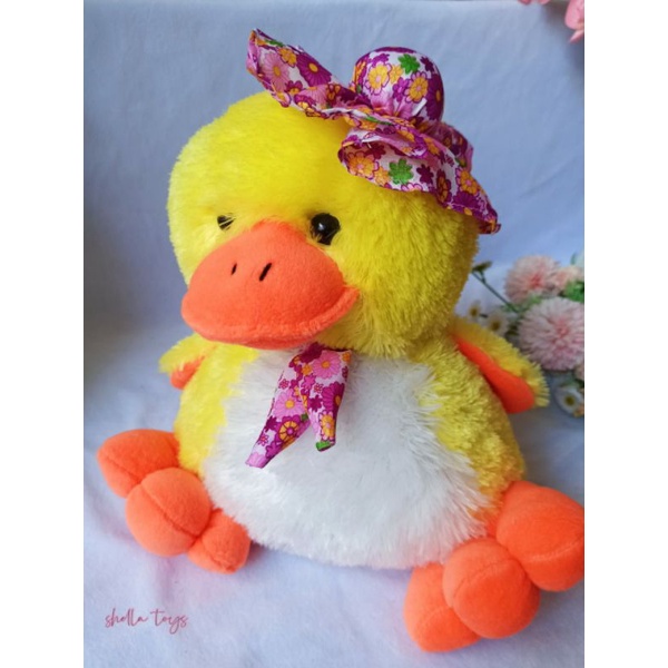 BONEKA BEBEK TOPI LADY DUCK