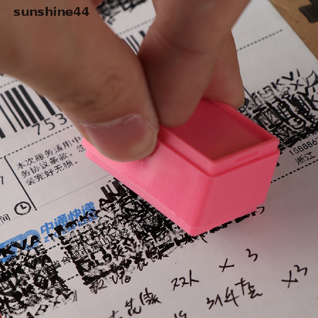 Sunshine Roller Stamp / Cap Pelindung Data / Identitas Anti Maling