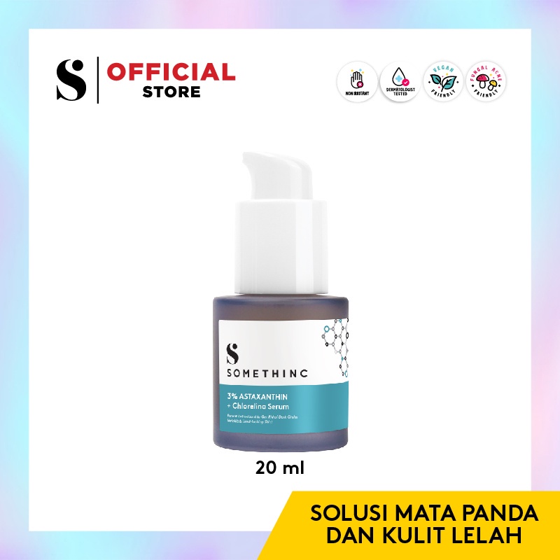 [20ML] [BPOM] SOMETHINC 3% Astaxanthin + Chlorelina Serum 20ML - Solusi Mata Panda &amp; Kulit Lelah_Cerianti