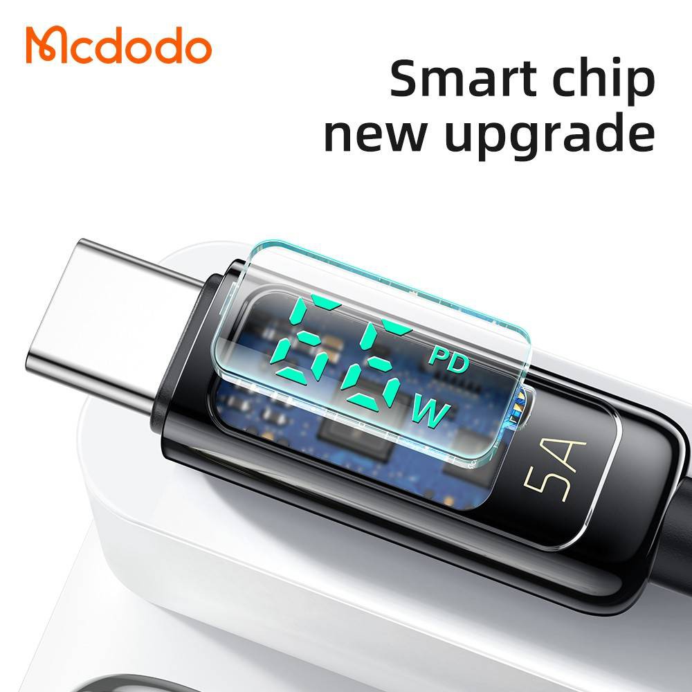 MCDODO CA-869 Cable Type C Super Fast Charge Digital Display Pro 5A