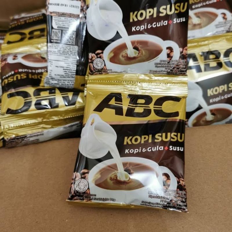 

Kopi ABC Susu 1 renteng @10saset