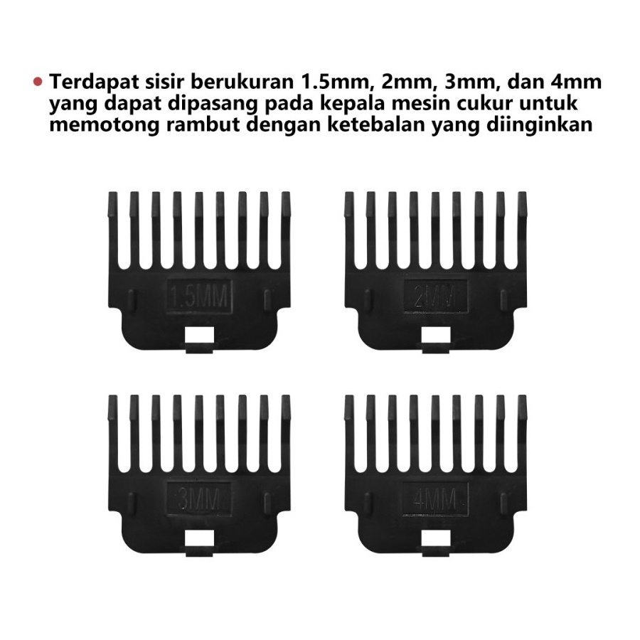 Mesin Cukur / Hair Cut / Alat Potong Rambut, Kumis, Jenggot, Jambang - Ai