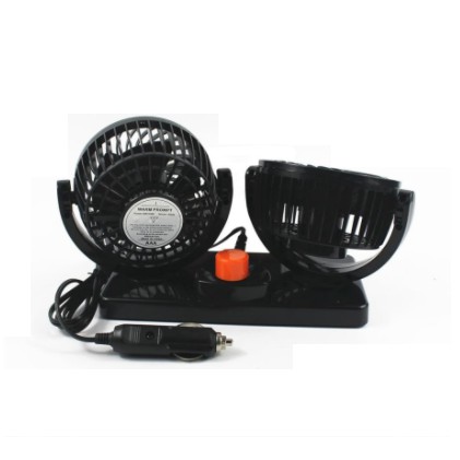 Kipas Angin Mini Fan Car 24V Double Headed T304