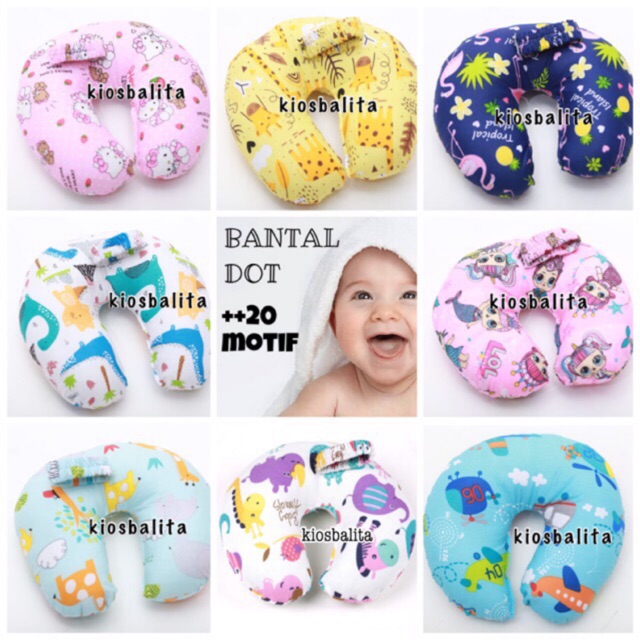 2in1 Bantal Dot Botol Susu Bayi bantal menyusui leher minum susu peang bayi multifungsi bantal leher