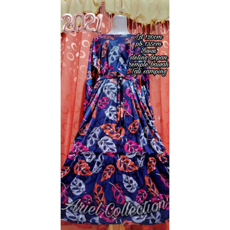 realpict banget kakak LD120 yah gamis baju jumbo motif janda bolong