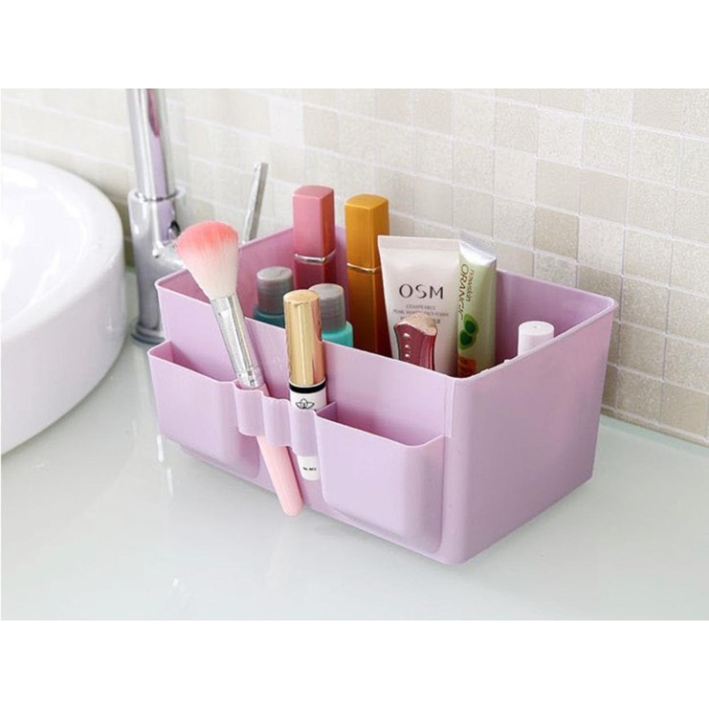 【GOGOMART】Tempat Organizer Kosmetik Perhiasan Rak Make UP - KP04