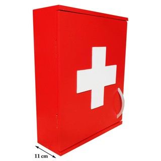 Kotak Obat  P3K First Aid Kotak Palang Merah Lemari  