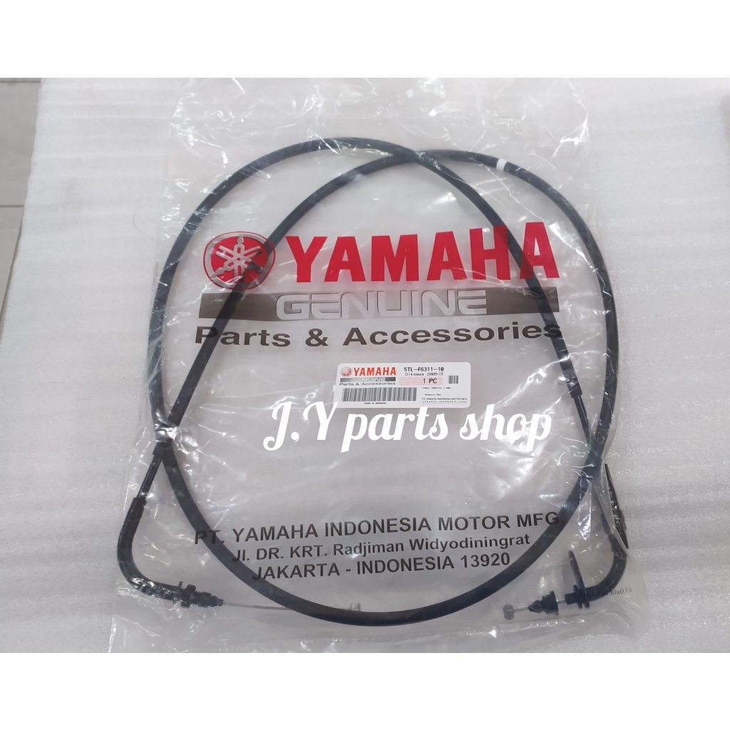 KABEL TALI GAS YAMAHA MIO LAMA SPORTY SMILE ORIGINAL YGP 5TL-F6311-10