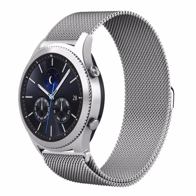 Samsung Gear S3 Frontier / Classic Metal Milanese Loop Strap 22mm