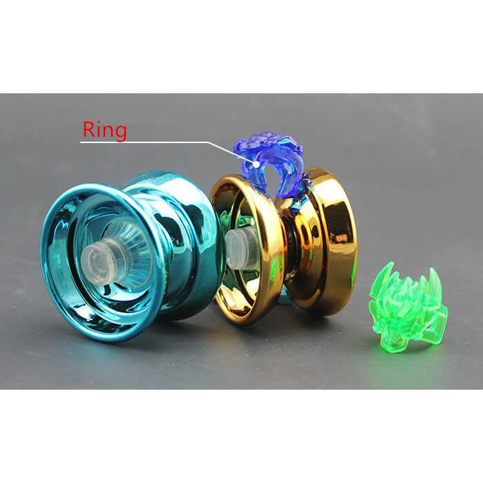 GS8 MAINAN SUPER YOYO Ketangkasan High Speed Bearing Blazing Teens MOONBIFFY Anak Cowok Cewek M3016 CHROME