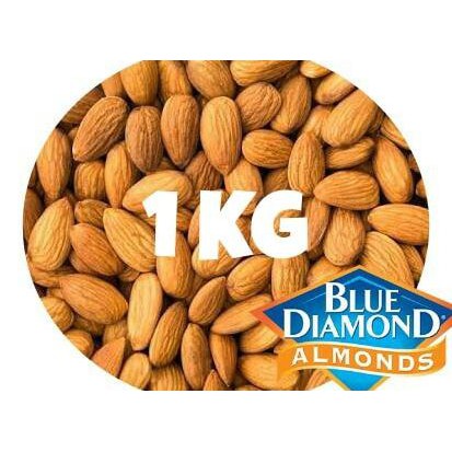 

Hot Promo!! Blue Diamond Raw Almond 1KG Grade A Ukuran 27/30 1 Kg 1000 Gram