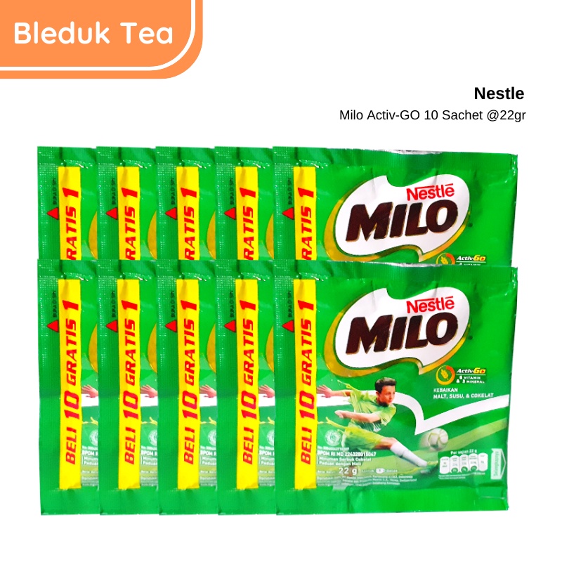 

Milo Activ Go Renceng 1 Renceng 10 pcs 22gr