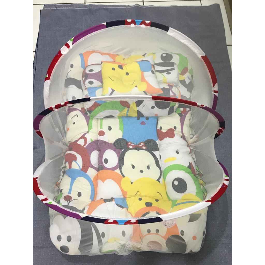 KASUR BAYI LIPAT KELAMBU DENGAN MUSIK / KASUR BAYI KELAMBU