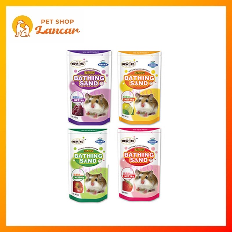 Pasir wangi hamster bathing sand 500 gr