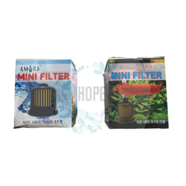 Mini internal filter Crown filter aquarium aquascape