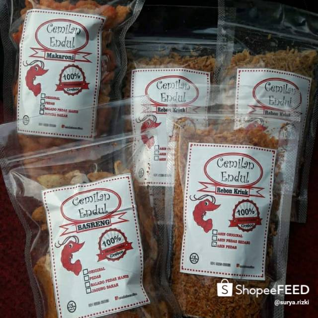 

Rebon Kriuk. Cemolan Endul Khas Cirebon