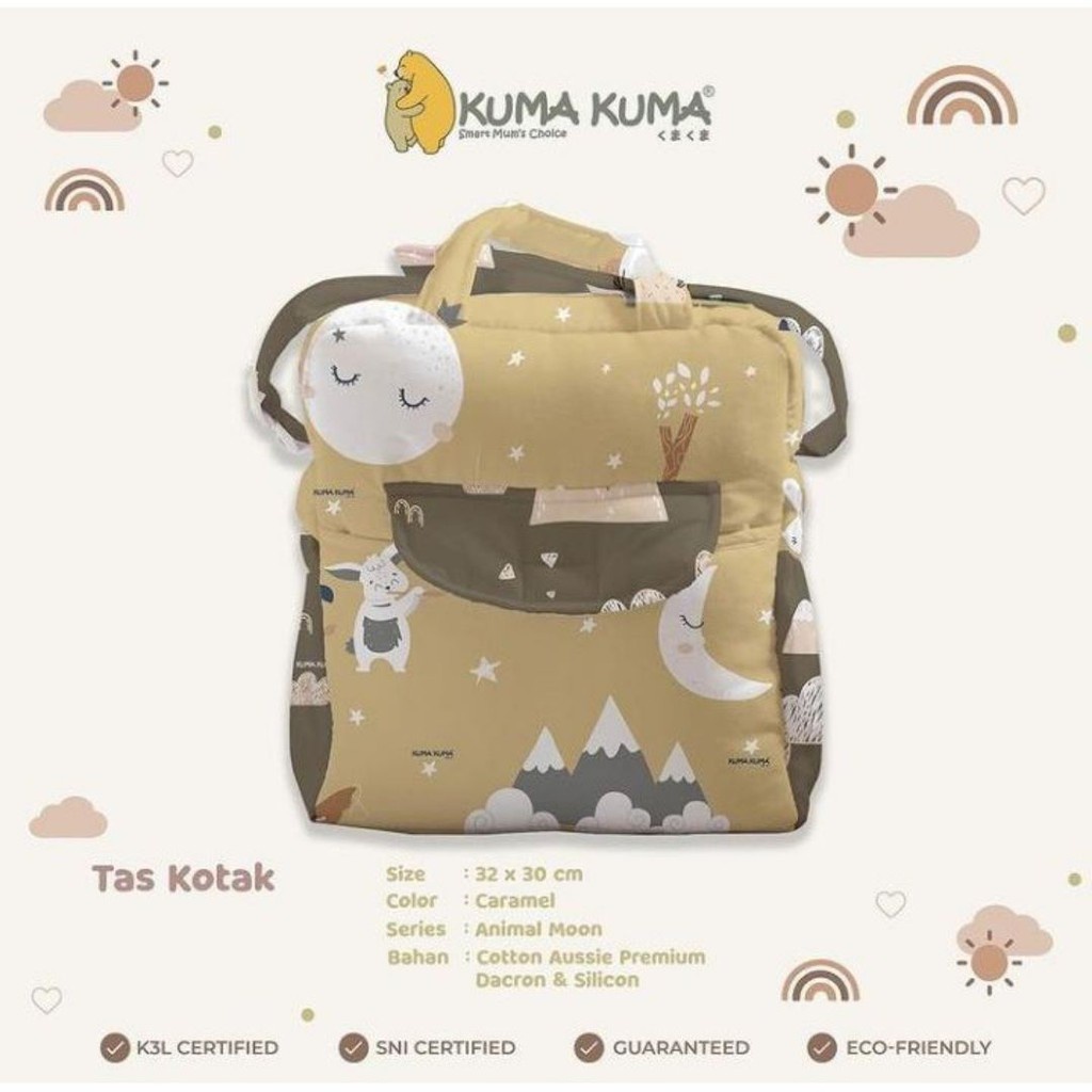 Kuma Kuma Tas Kotak Diapers Bayi Murah