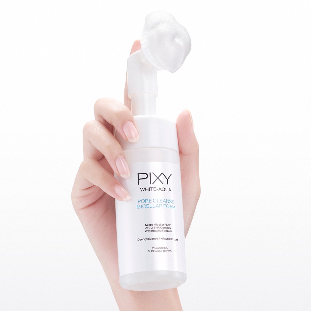 PIXY WHITE-AQUA PORE CLEANSE MICELLAR FOAM 110 ml